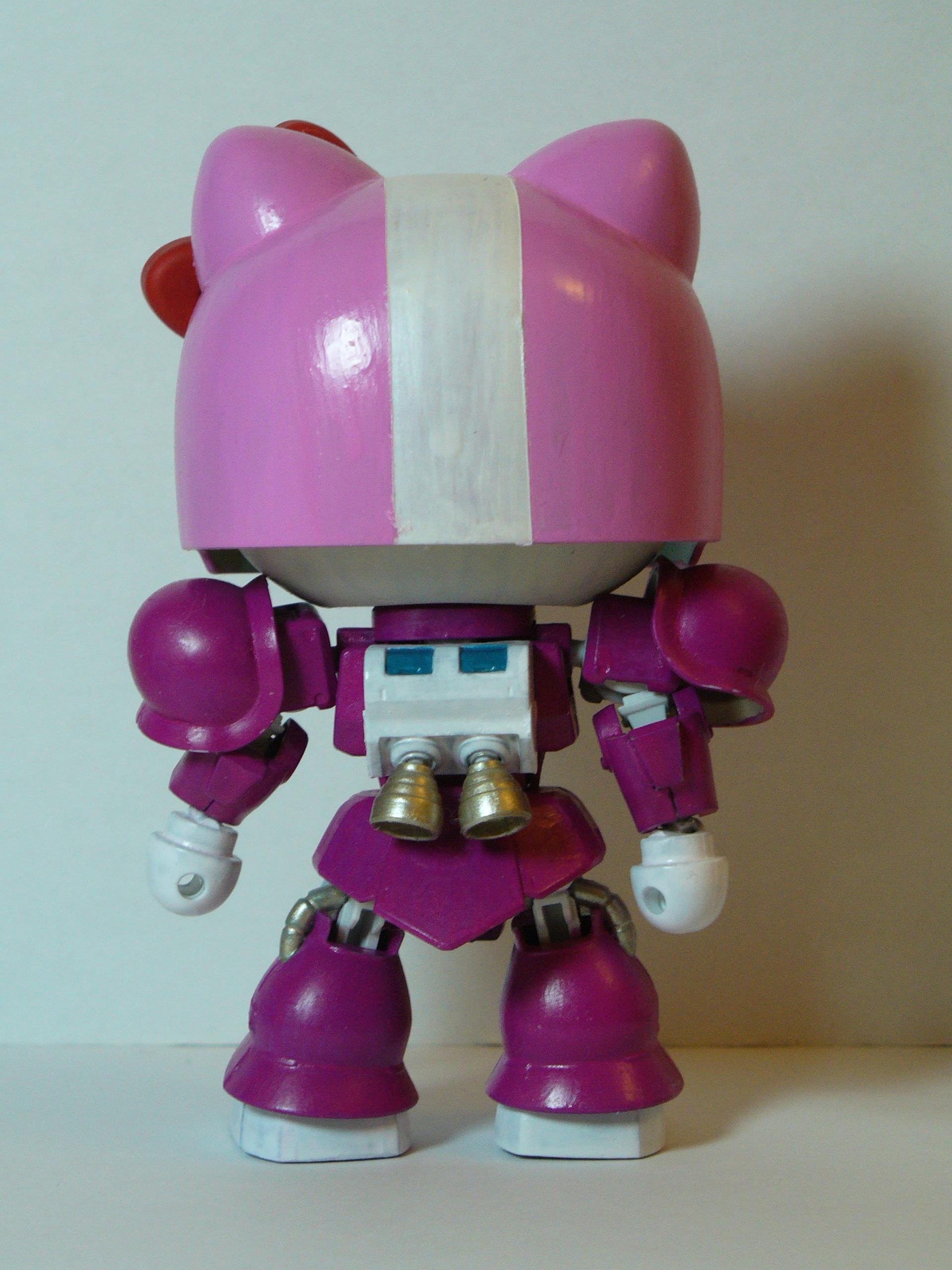 Chibi Conversion Gundam Gunpla Hello Kitty Kitbash Sd Space